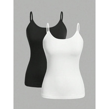 C 74664 Adjustable strap slim camisole �ɵ��ڼ����������