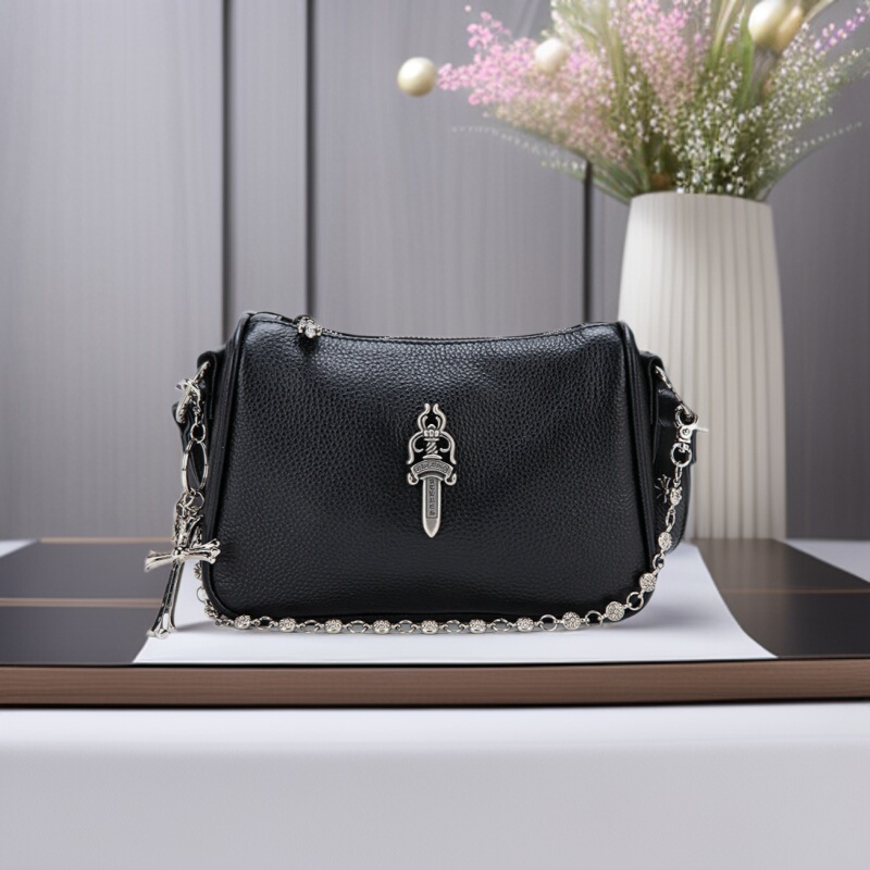 New Crow Crossbody Bag, Fashionable and Versatile Tote Bag, Genuine Leather Women's Bag, Casual Trendy Shoulder Handbag
