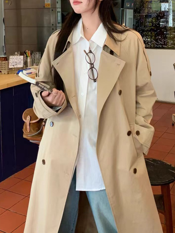 经典纯色基础长袖衬衫春秋女翻领2025新款百搭文艺衬衣上衣|undefined
