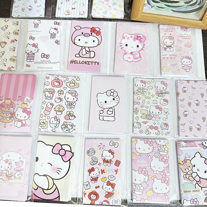 KT new ins sealing paste fresh series Kitty advanced stickers gift packaging material packaging sealing paste KT new ins sealing paste fresh series Kitty advanced stickers gift packaging material packaging sealing paste