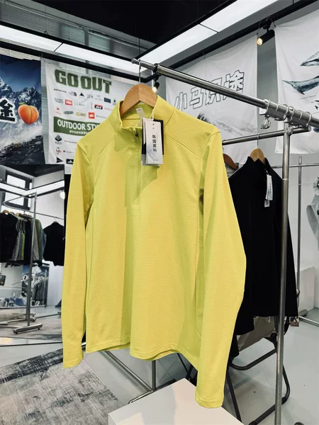 Outdoor running sports sweatshirt, unisex, autumn and winter warm inner layer, fleece-lined, stand-up collar, long-sleeved t-shirt