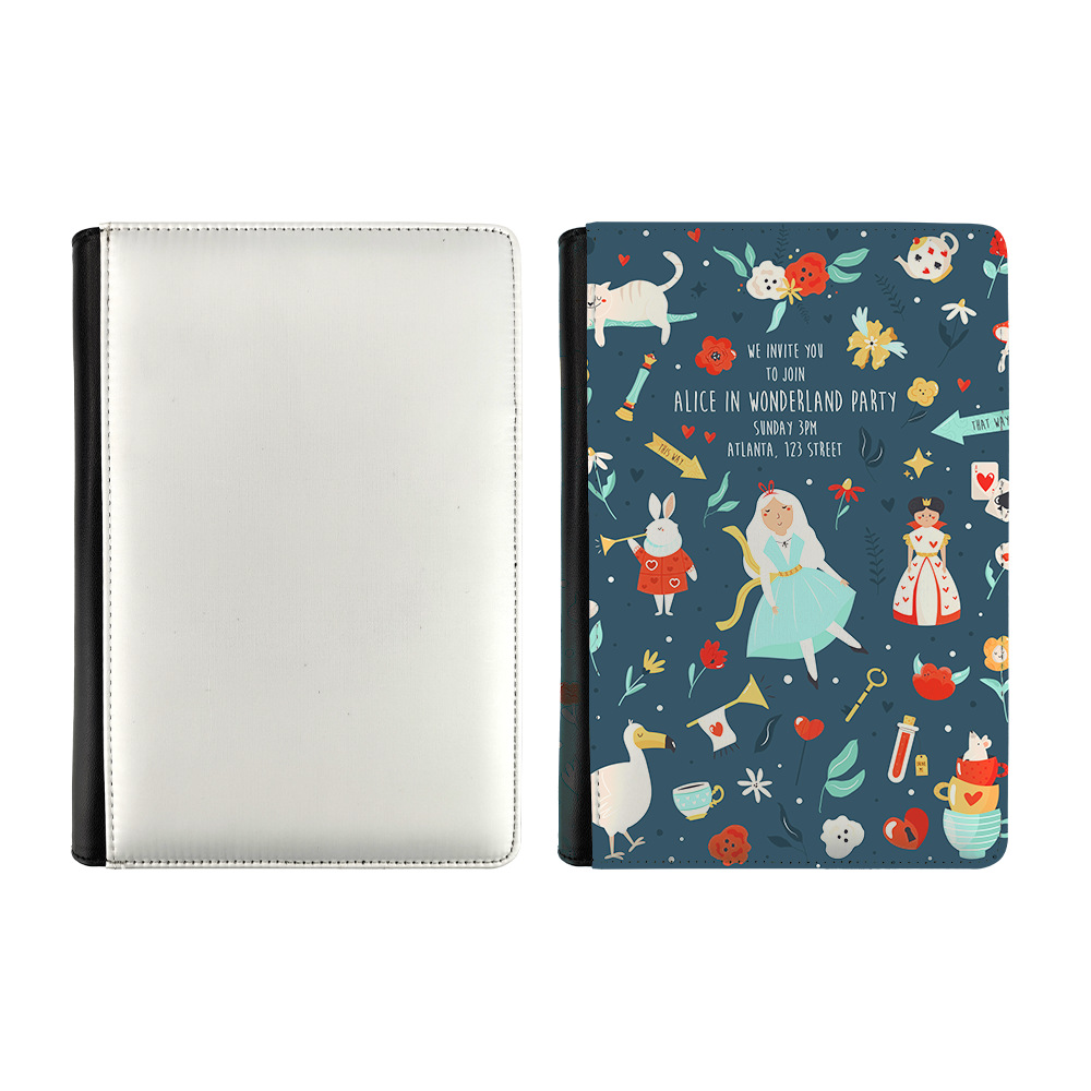 Fábrica directa de transferencia térmica cuero A5 portátil de oficina de negocios puede imprimir LOGO