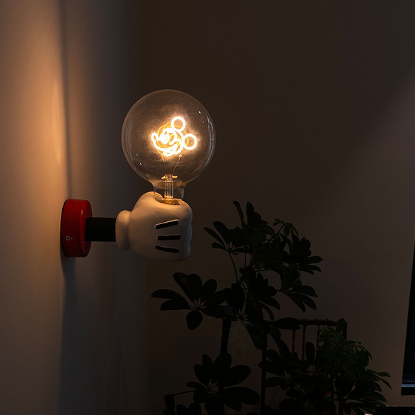 Cartoon handheld wall sconce for bedroom