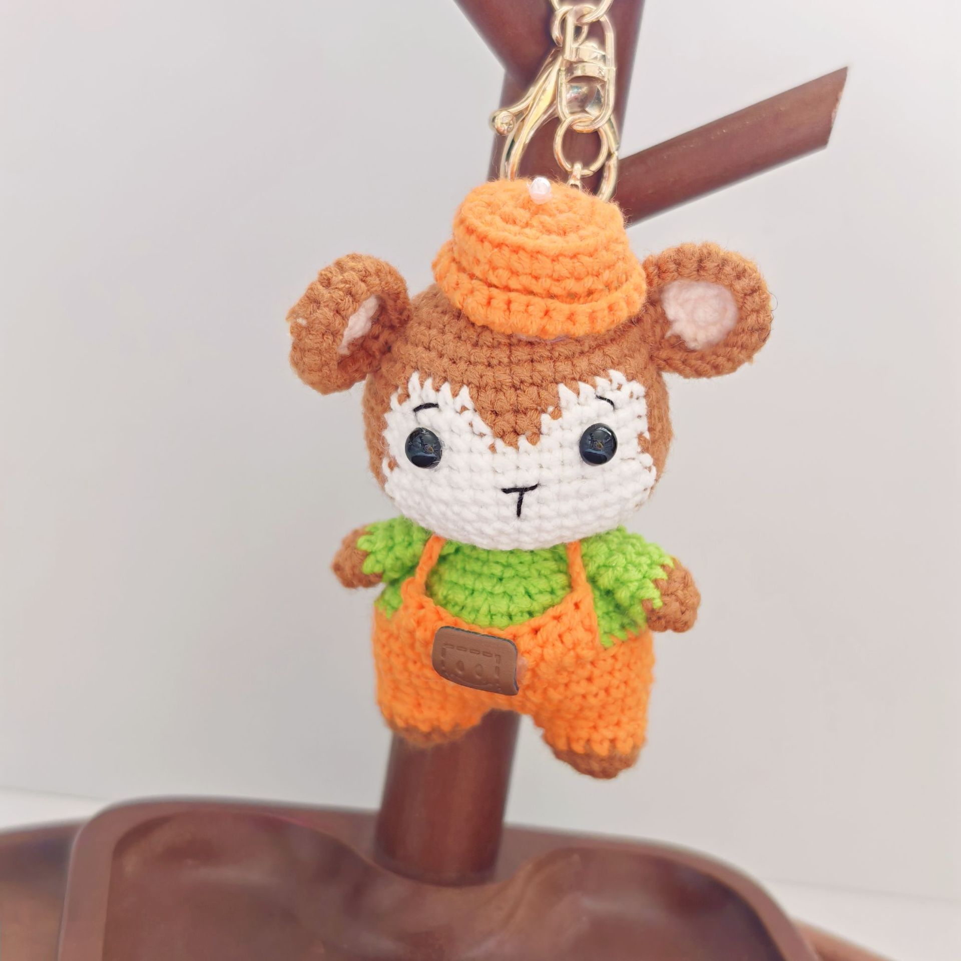 Colgantes de animales del zodiaco tejidos a mano, muñecos de lana hechos a crochet, accesorios decorativos para bolsos, regalos al por mayor y al detalle. image 50