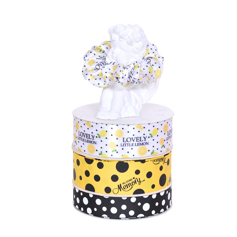 Nueva recomendar cinta de Yao Ming caja de regalo transfronteriza cinta de regalo flor correa de embalaje 9 M impresionante cinta de lunares