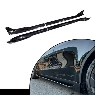 Suitable for Tesla ModelY front: Big Surrounded - side-skirt-embryo