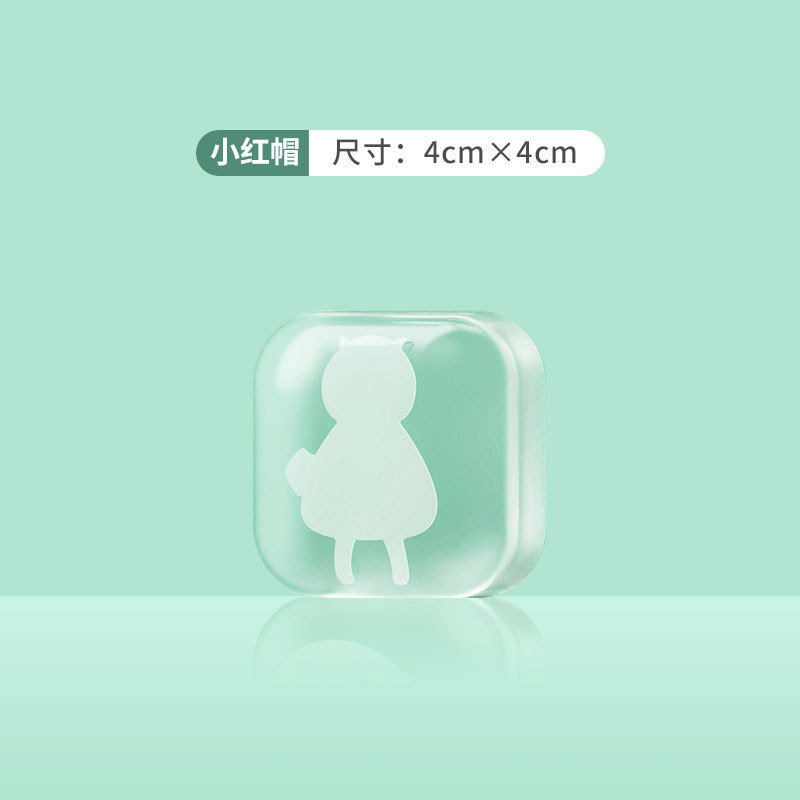 アニメ透明衝突防止パッドドアノブ冷蔵庫ドア壁面保護貼付静音家庭用ソフト無痕シリカゲルクッション|undefined