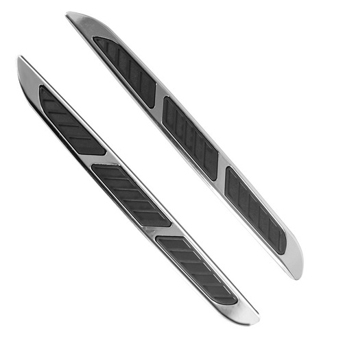 Car decorative stickers, car simulation air outlet stickers, hood decorative strips, car modified shark gill side air vents