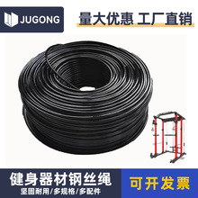 健身器材配件钢丝绳 高位下拉龙门架飞鸟滑轮坐姿划船健身钢丝绳