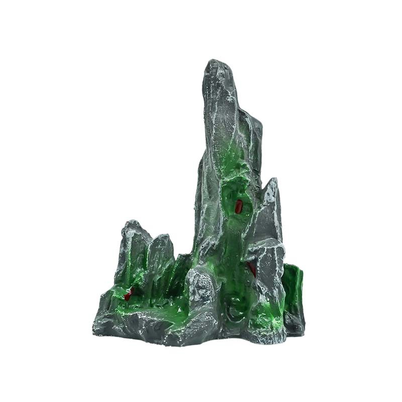 Simulación de pequeños adornos de rocalla transfronteriza exclusivamente para peceras, decoración de paisajismo, accesorios de paisaje de acuario de hotel, mesa de comedor china