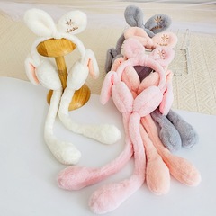 Korean Version Animated Bow Airbag Ear Muffs New Children's Winter Warm Fleece Ear Muffs Girls Ear Cover Ear Guard