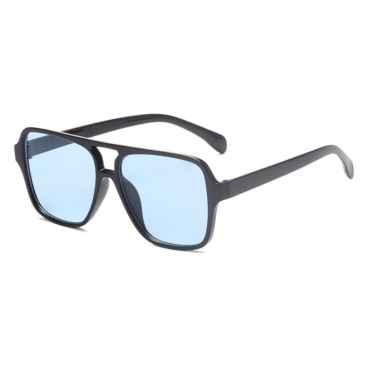 2022 nuevo doble haz sapo gafas de sol caja océano color gafas de sol hombres y mujeres gafas de sol 97109