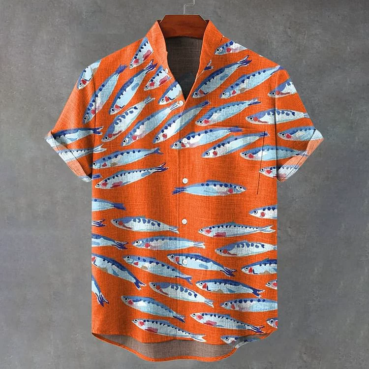 Независимая станция новая европейская и американская внешняя торговля трансграничная 3D цифровая печать с коротким рукавом воротник стая арт-одежда для оптовых продаж