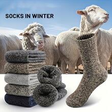 C 49678 Warm Winter Men's Socks ��ʿ��ůëȦ�� �羳ŷ��