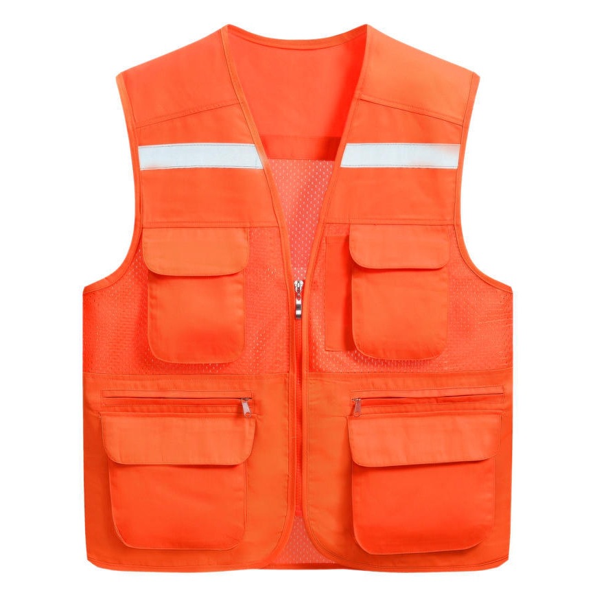 Chaleco de trabajo en stock voluntario chaleco de trabajo ropa voluntaria publicidad de bienestar público ropa de trabajo
