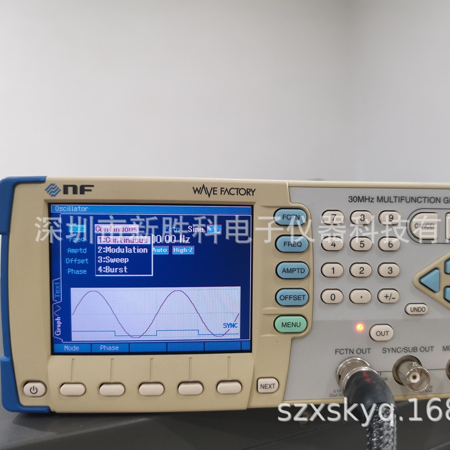 日本NF  WF1973多功能信号发生器 回收WF1974