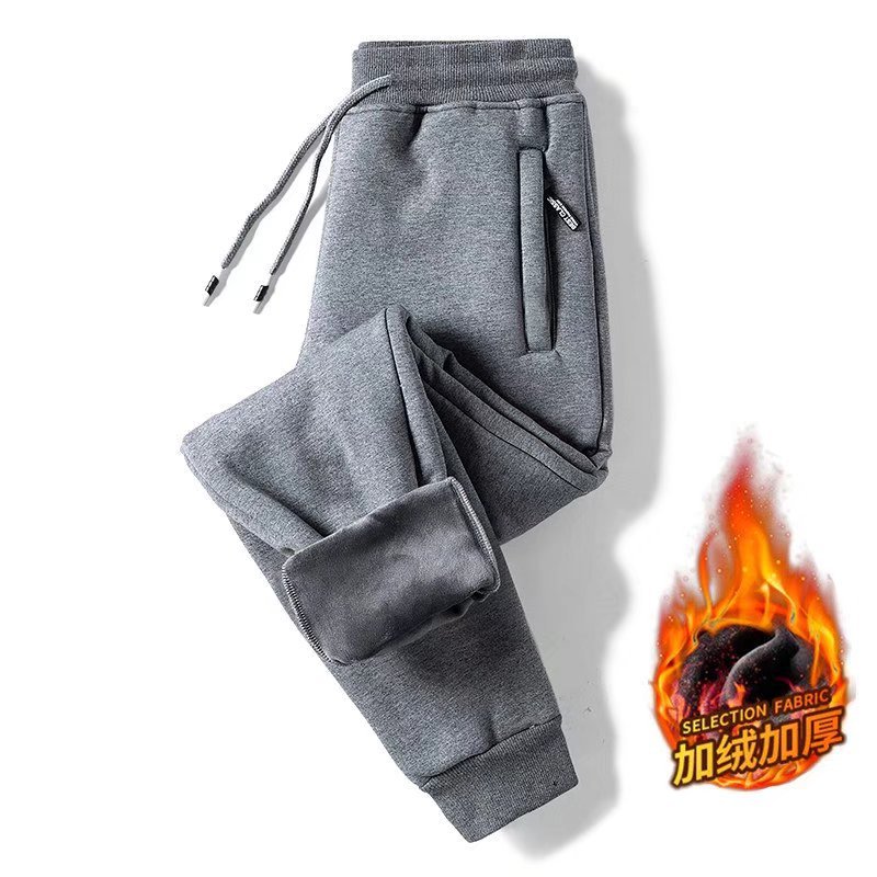Pocket zipper dark gray toe-fleece-lined