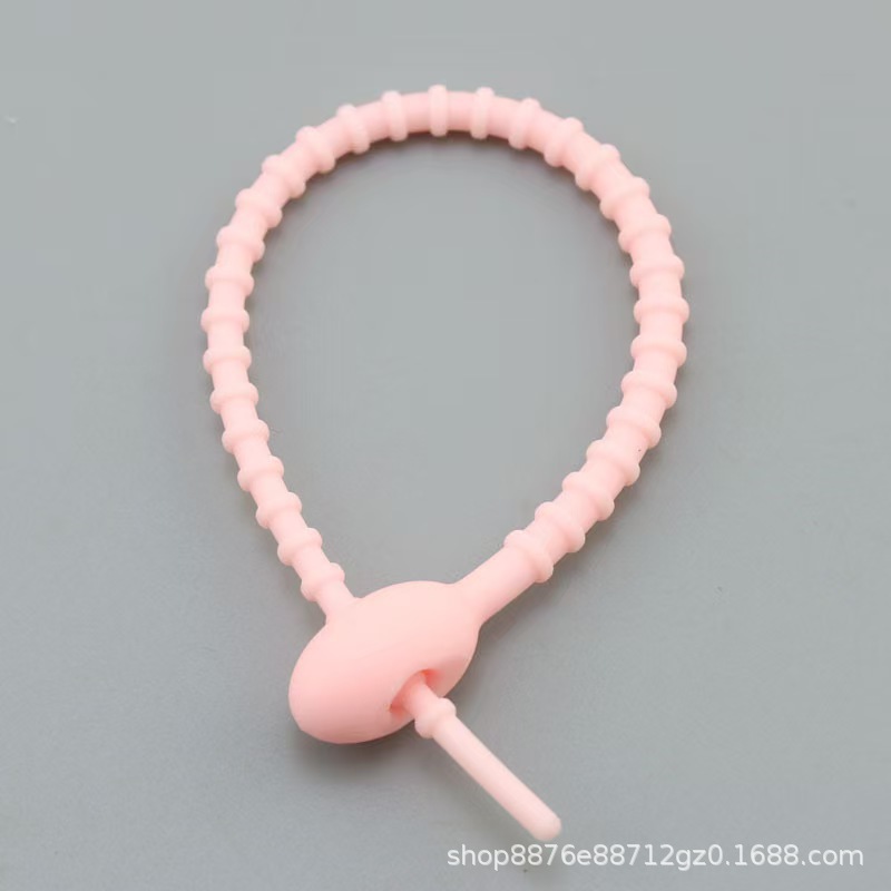 핑크 실리콘 밴드