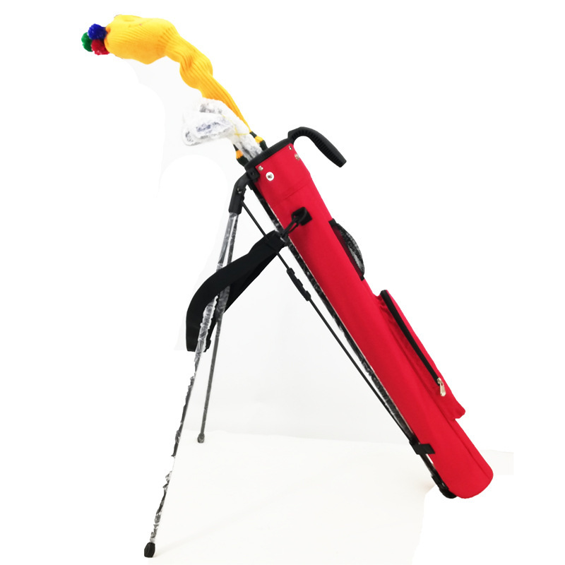 Venta caliente transfronteriza bolsa de golf ligero de Nylon resistente al desgaste soporte bolsa Fuente de Suministro directo de fábrica entrega de una sola pieza