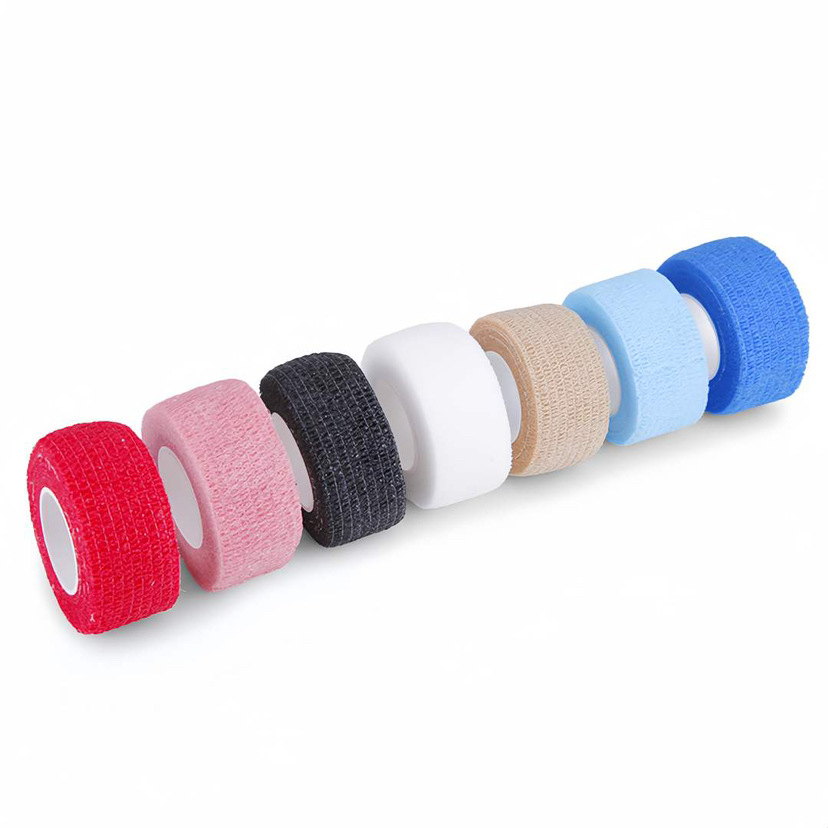 Solid Color Finger Protection Self-adhesive Bandage Elastic Bandage Sports Band Student Finger Anti-tattoo Bandage Pet Finger Protection Bandage