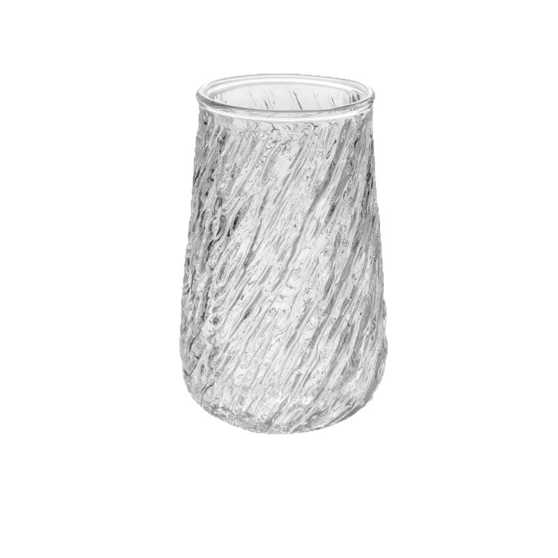 Tazas de cóctel creativas de alto valor de visualización tazas de vidrio de mezclar tazas de café helado tazas de jugo de fría