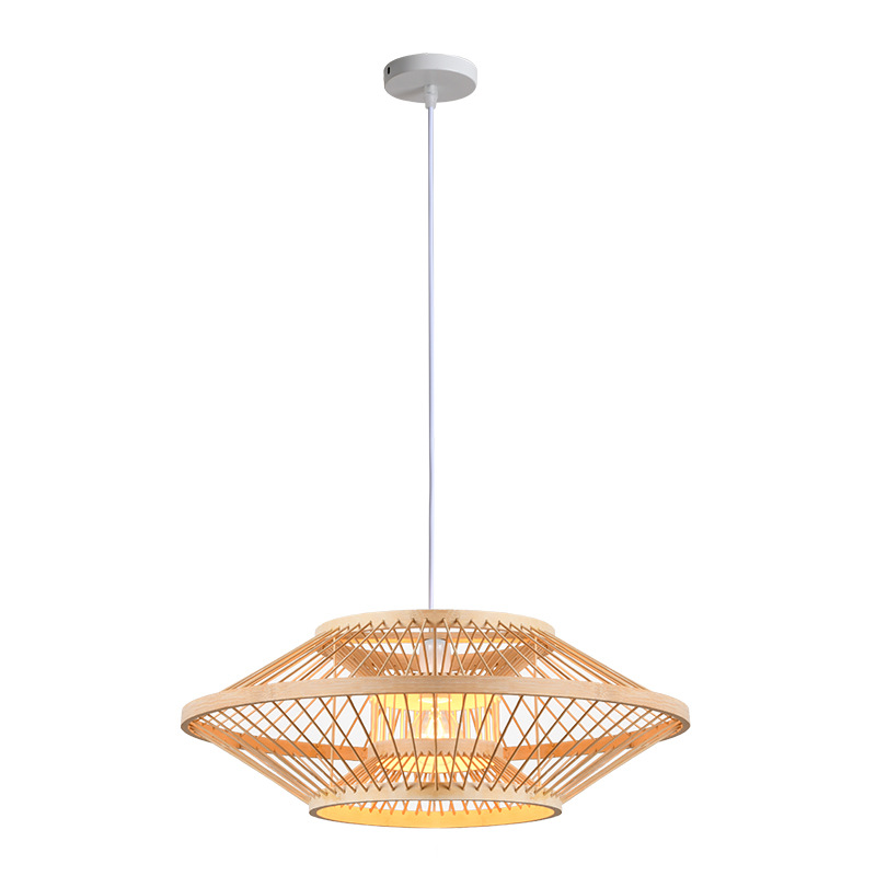 Bambú cama y desayuno tatami estilo chino lámpara de bambú nuevo estilo chino Zen estilo japonés lámparas para sala de té