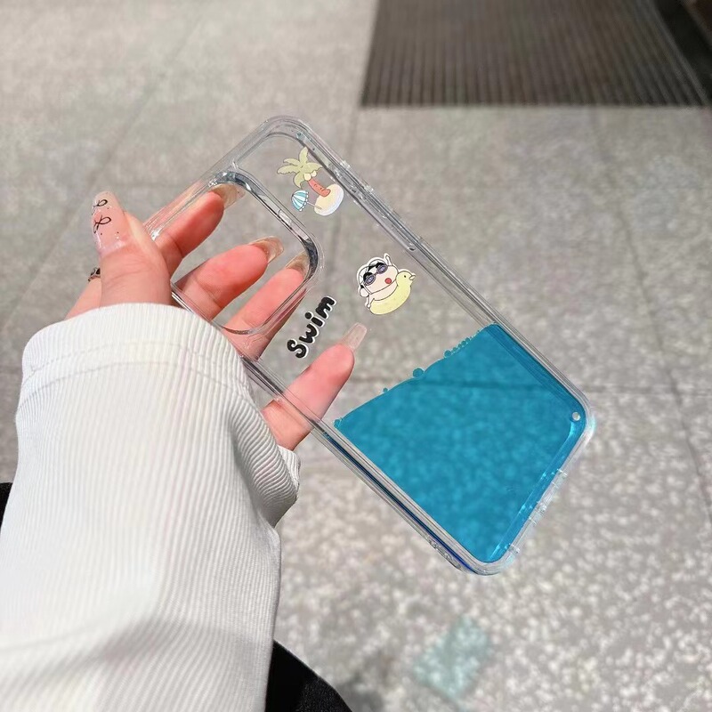 Summer Surfing Puppy Suitable for Apple 16Promax Mobile Phone Case Xiaoxin Quicksand Iphone11 Anti-Fall Protective Cover Summer Surfing Puppy Suitable for Apple 16Promax Mobile Phone Case Xiaoxin Quicksand Iphone11 Anti-Fall Protective Cover