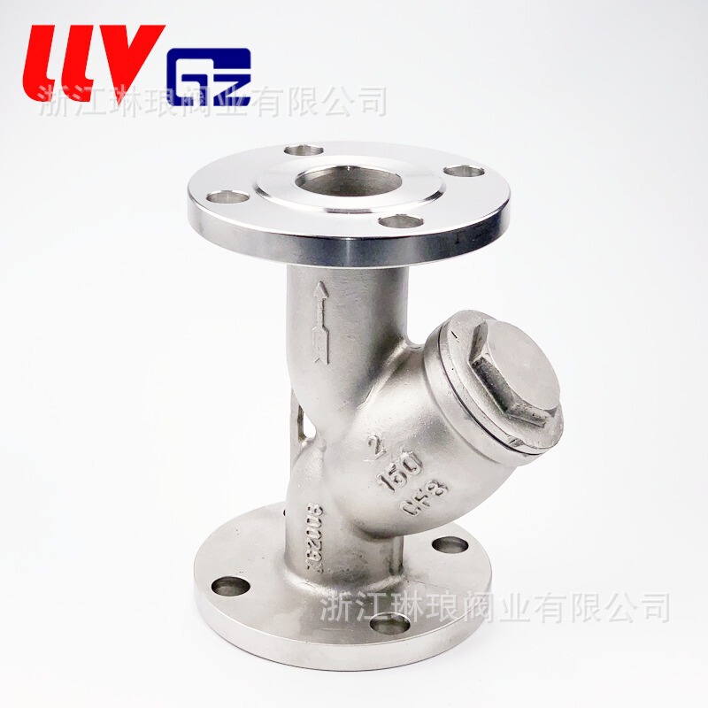 Linlang Valve Industry Ansi American Standard Y-Type Filter Gl41H-150Lb 304 Stainless Steel Valve Steam Water Filtration Linlang Valve Industry Ansi American Standard Y-Type Filter Gl41H-150Lb 304 Stainless Steel Valve Steam Water Filtration