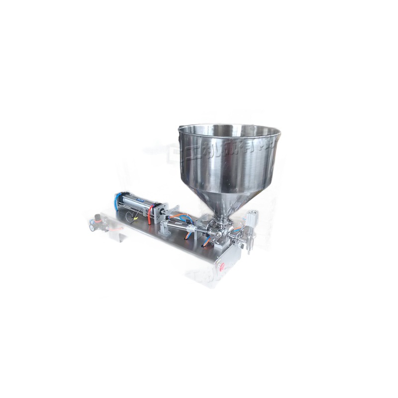 Equipo de embotellado de champú para productos químicos diarios máquina de embotellado de salsa de chile de grado alimenticio semiautomático