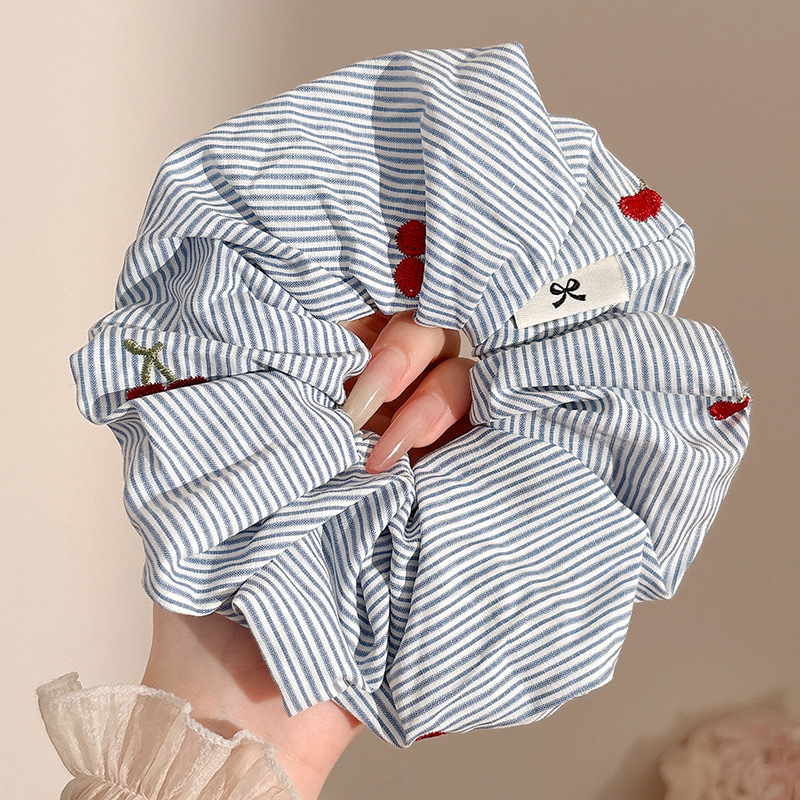 Coreano de alta calidad, anillo de cabello de intestino grueso, cuerda de cabello de encaje de encaje de gran tamaño, toallas de goma cuadradas, cuerda de cabello de anillo