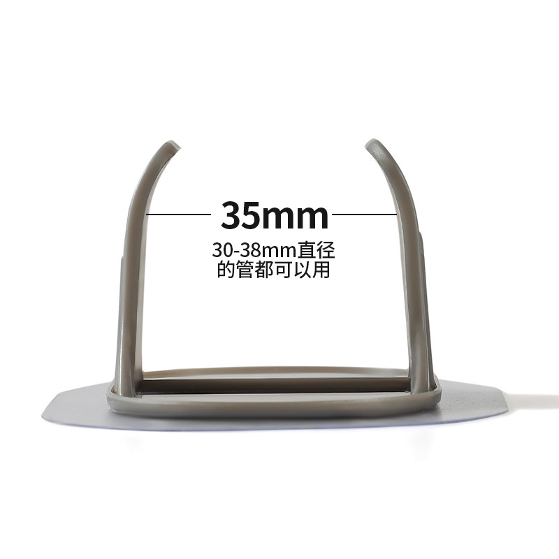 Tubo de agua sin perforación de la hebilla de retención de tubería abrazadera Abrazadera de tubería de gas abrazadera