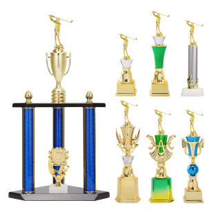 Cross-Border Golf Trophy Customized Amateur Professional Competition Club Competition Event Commemorative Creative Plastic Trophy
