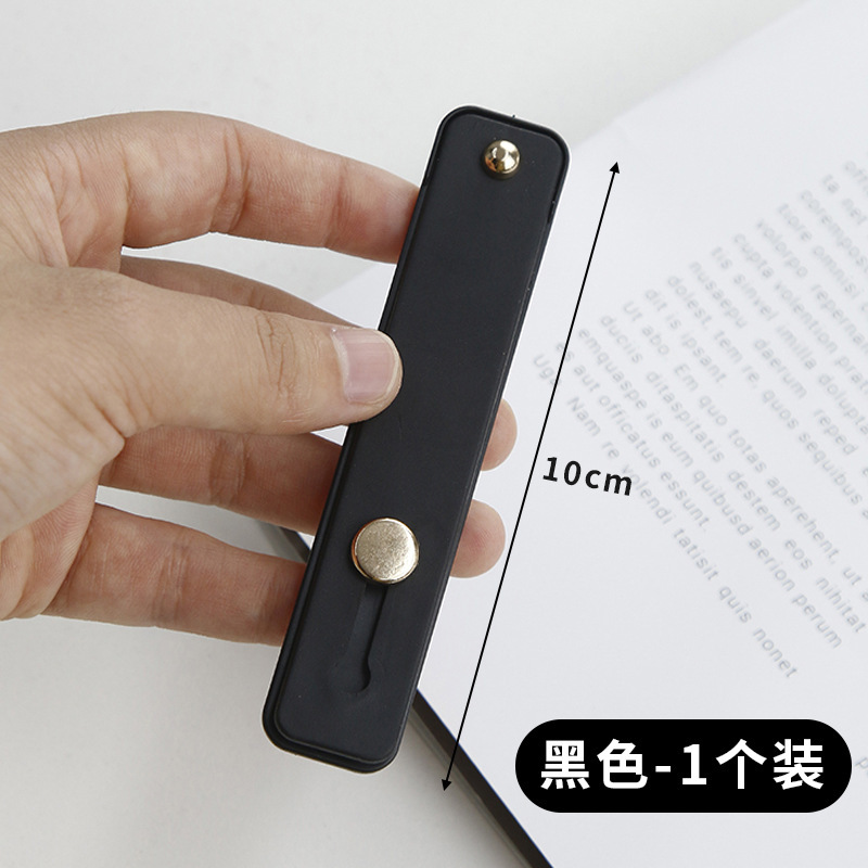 Soporte de silicona para teléfonos móviles, soporte de pulsera multifuncional resistente a la caída, soporte adhesivo duradero