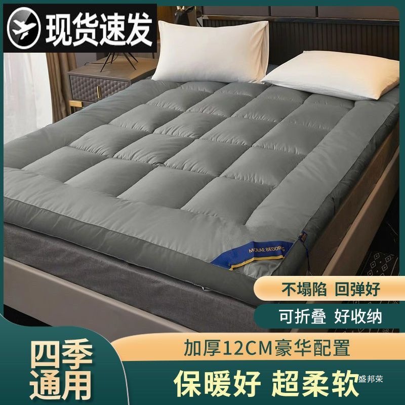 Single Rental Home Mattress Thickened Mattress Soft Cushion Bottom Hilton Hotel Student Dormitory Same Style Double Mattress Quilt