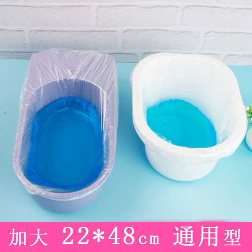 Baby toilet garbage bag enlarged and thickened disposable children's toilet cleaning bag baby small toilet bag