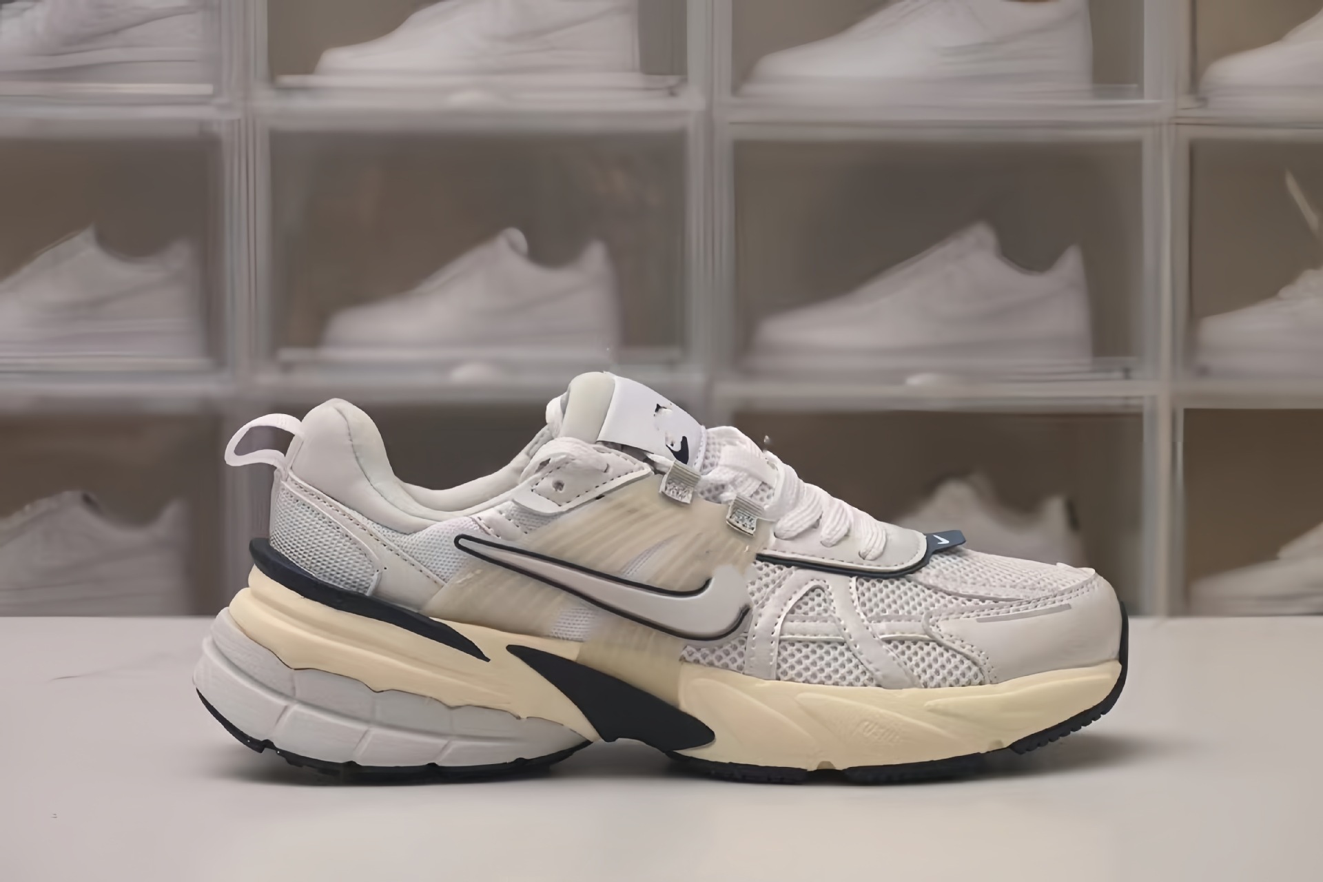 V2K Run - 화이트 그레이 블루