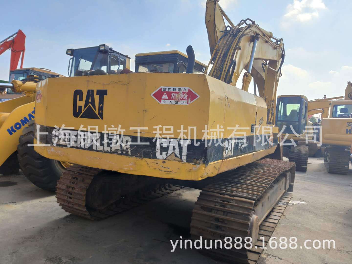 二手卡特200B挖掘机