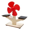 Air fan solar-powered