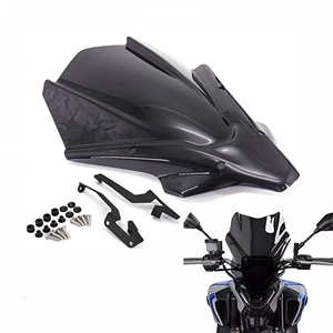 Yamaha MT07 motosiklet ön külək şüşəsi deflektoru 2021-2024 üçün uyğundur