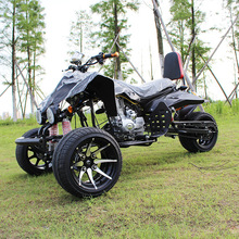 新款倒三轮沙滩车公路越野摩托车150-250cc改装偏三轮海滩车定 制