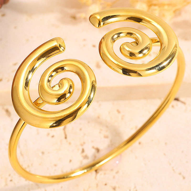 El estilo chino herencia de la antigua ley de la pulsera de acero de titanio Nezha Qiankun círculo pareja abierta Vietnam Sha Jin Nezha joyas de pulsera