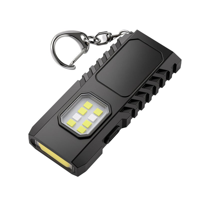 Lámpara de llavero multifunción explosiva Lámpara portátil portátil para exteriores Mini luz de trabajo led de emergencia Linterna de campamento