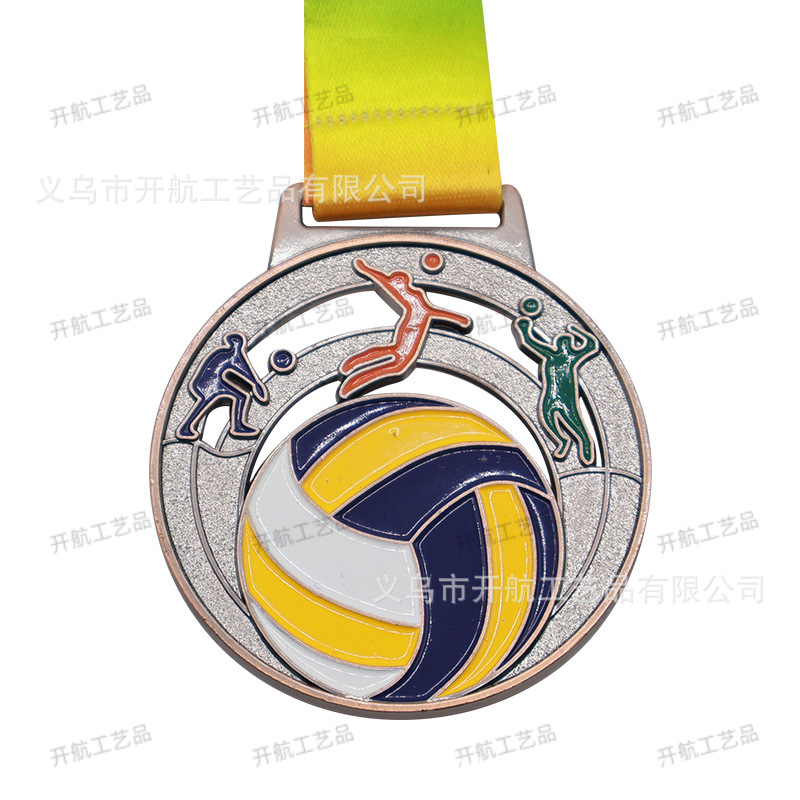 Tres medallas de bronce en voley