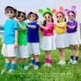 儿童幼儿园小学生啦啦队表演服