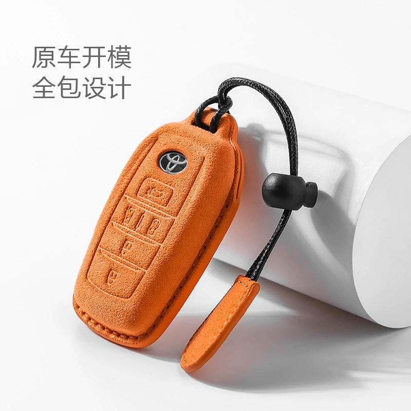 Подходит для чехла для ключей Toyota Сенна Альфавир/Гревия/замша Подвесной чехол с пряжкой