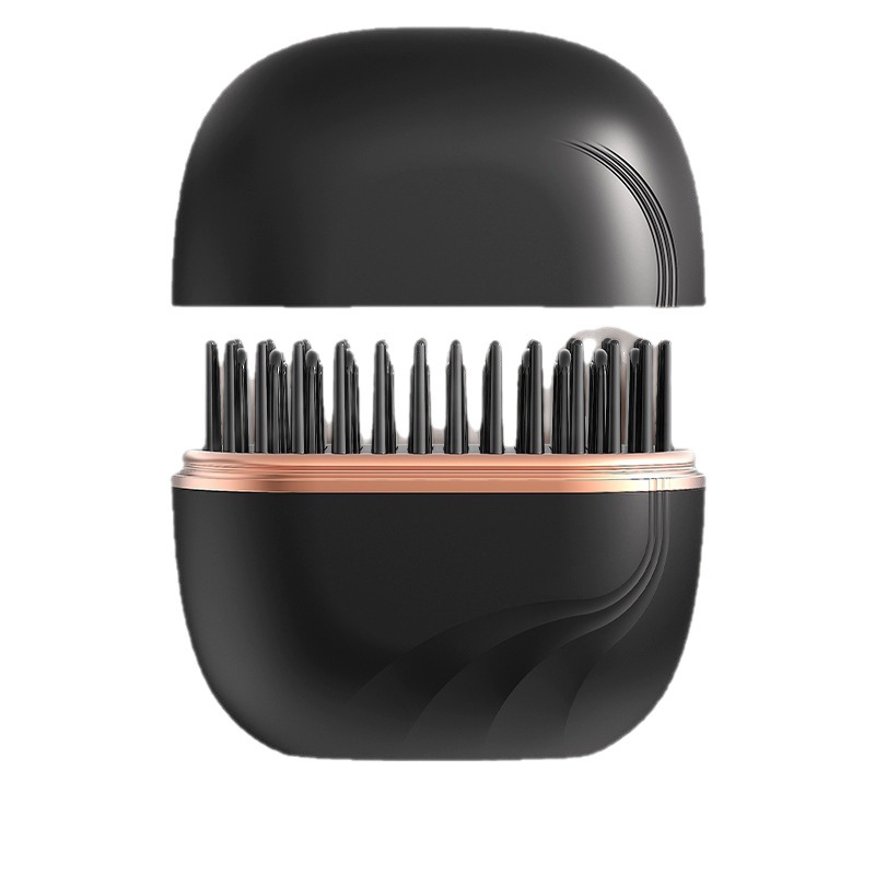 Pein de pelo recto inalámbrico transfronterizo recargable portátil alisador de pelo perezoso estilo de pelo casero cabello largo flojo