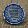 Foreign cross -border e -commerce commemorative currency antique American commemorative medals relief colorful paint Christopher coins