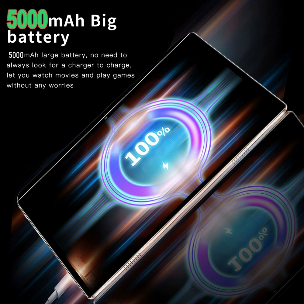 Планшет BDF P40 10,1", 4G, 4 ГБ RAM + 64 ГБ, 5000 мА·ч