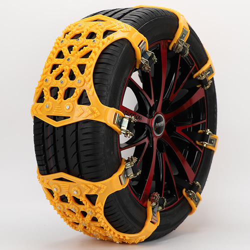 Car emergency anti-skid chain, universal thickened beef tendon emergency car anti-skid chain, snow and mud emergency escape chain