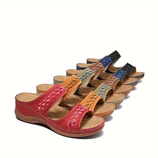 J 24481 Thick Sole Slippers Women �����Ь �羳�������R